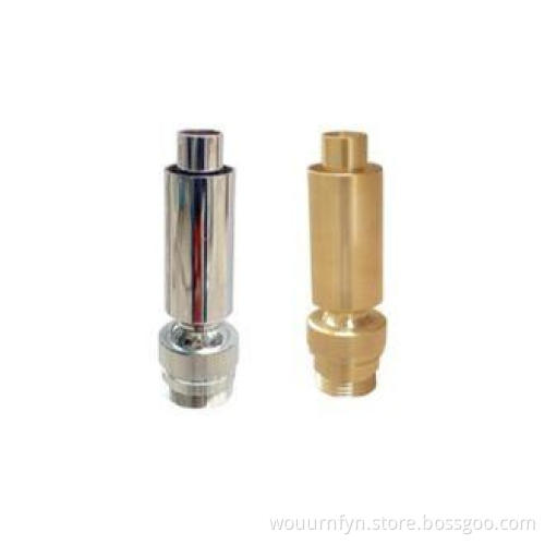 Brass / Stainless Steel Water Fountain Nozzles Big Air Mixe